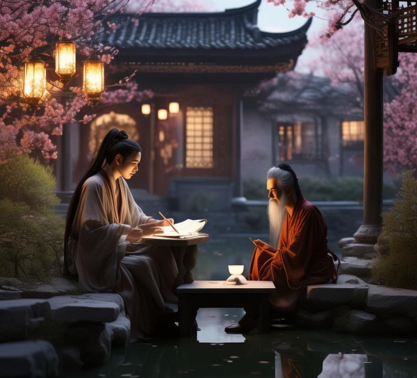 古韵新声，依韵酬吴春卿二首情感交融赏析,古韵新声，依韵酬吴春卿二首情感交融赏析,自然,第1张
