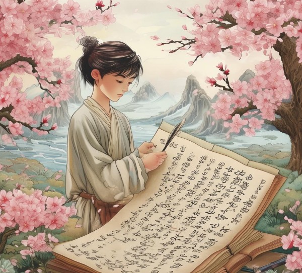 诗韵童年，六年级学生诠释李白诗全集,诗韵童年，六年级学生诠释李白诗全集,魅力,自然,智慧,第1张
