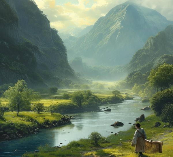 陆浑山行诗翻译与赏析,陆浑山行诗翻译与赏析,自然,田园画卷,第1张