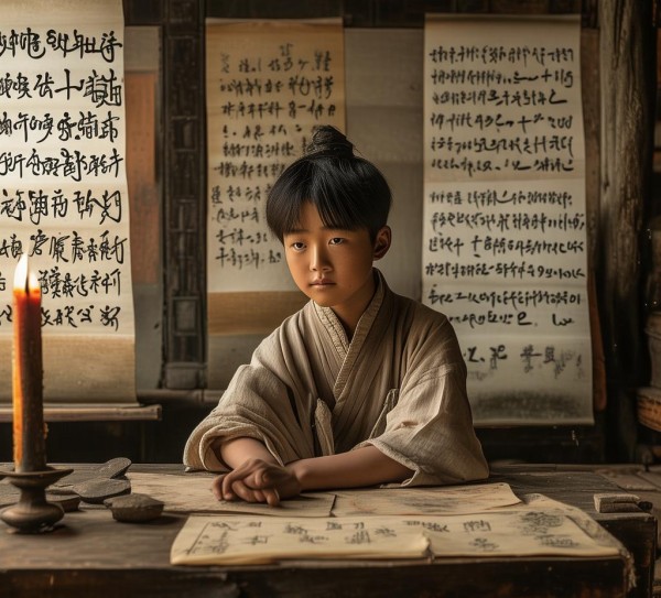 幼年才子杜甫，一年级诗全集中的文学初露,幼年才子杜甫，一年级诗全集中的文学初露,自然,豪情,第1张