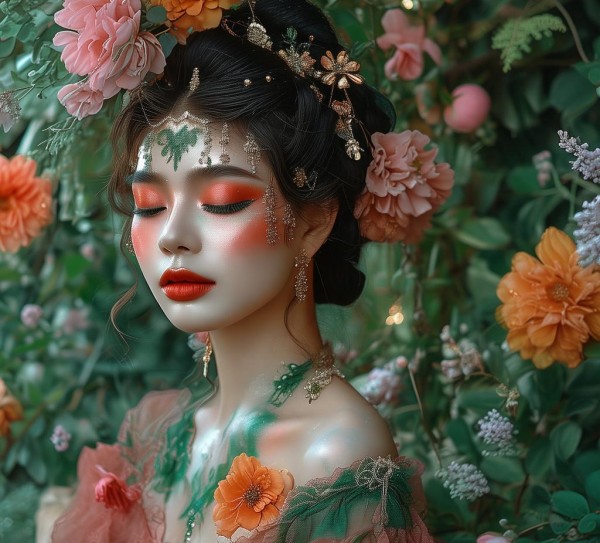 古韵芳华，揭秘古代化妆品的色泽之谜与诗意生活,古韵芳华，揭秘古代化妆品的色泽之谜与诗意生活,魅力,诗意,第1张
