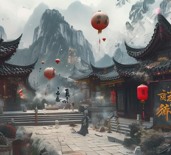 华山乔古诗韵，穿越时空的翻译艺术之旅,华山乔古诗韵，穿越时空的翻译艺术之旅,魅力,自然,诗意,第1张