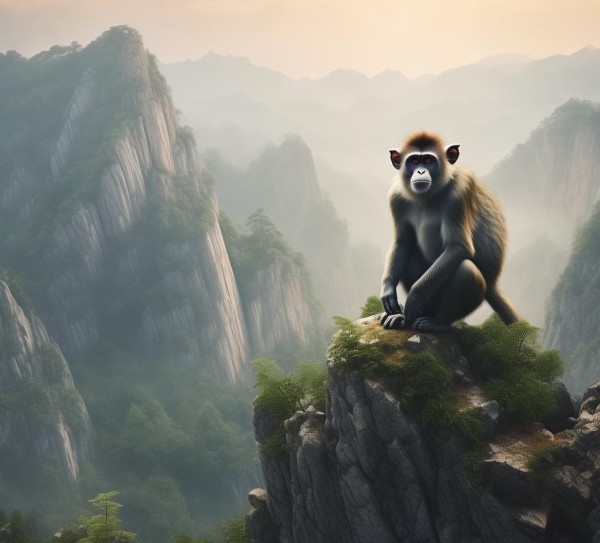 匡庐哀猿，古典诗词中的意境与哲理探析,匡庐哀猿，古典诗词中的意境与哲理探析,魅力,自然,哲理,第1张