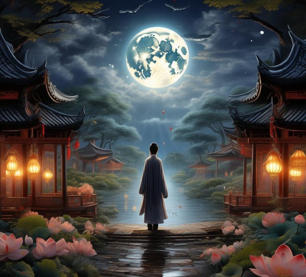 月满中秋夜，祜中诗意探微与唐风译韵,月满中秋夜，祜中诗意探微与唐风译韵,魅力,诗意,秋思,第1张